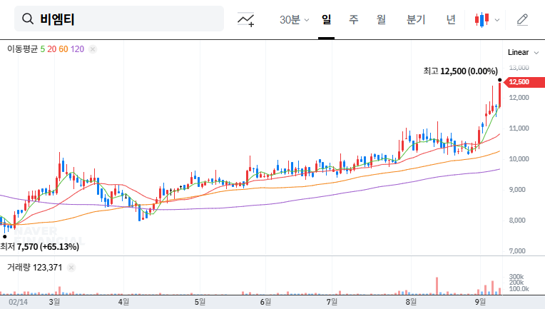 BMT Warrant Exercise Analysis: Risk or Opportunity? 대표 차트 이미지